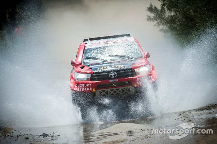 #301 Toyota: Giniel de Villiers, Dirk Von Zitzewitz