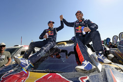 Car category winners #302 Peugeot: Stéphane Peterhansel, Jean-Paul Cottret