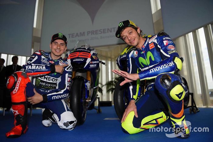 Jorge Lorenzo y Valentino Rossi, Yamaha Factory Racing