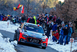 Daniel Sordo en Marc Marti, Hyundai i20 WRC, Hyundai Motorsport