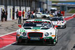 #8 Bentley Team HTP Bentley Continental GT3: Fabian Hamprecht, Clemens Schmid
