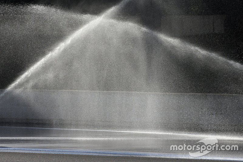 Sistema de irrigação em Paul Ricard