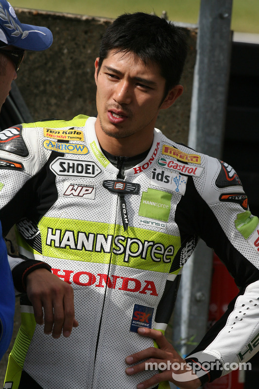 Ryuichi Kiyonari Brands Hatch Photos WSBK