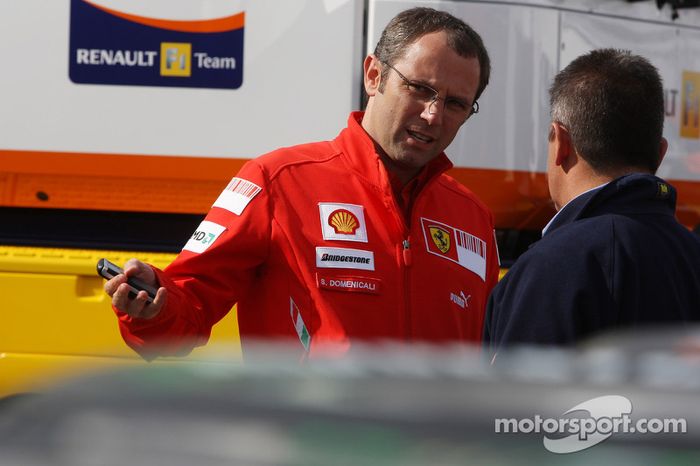 Stefano Domenicali, Scuderia Ferrari, Director deportivo