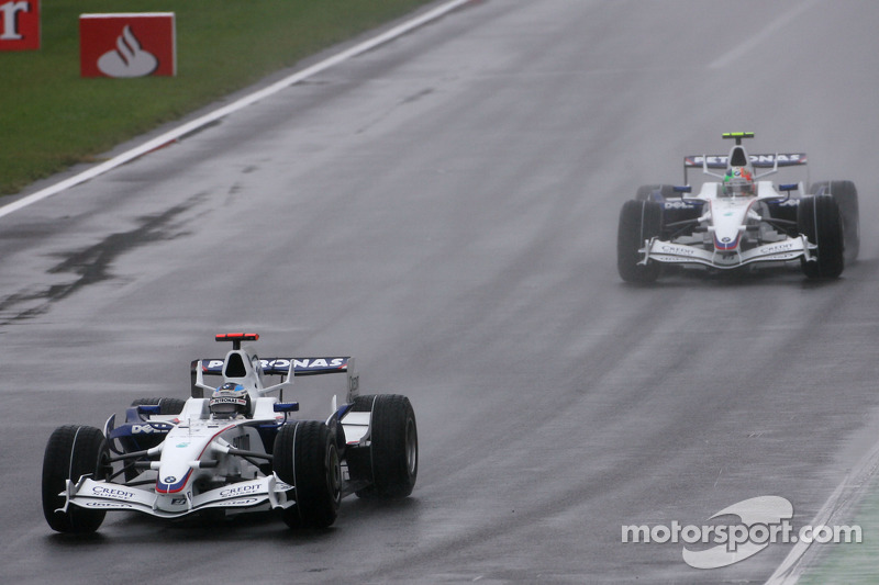 Nick Heidfeld, BMW Sauber F1 Team, Robert Kubica, BMW Sauber F1 Team