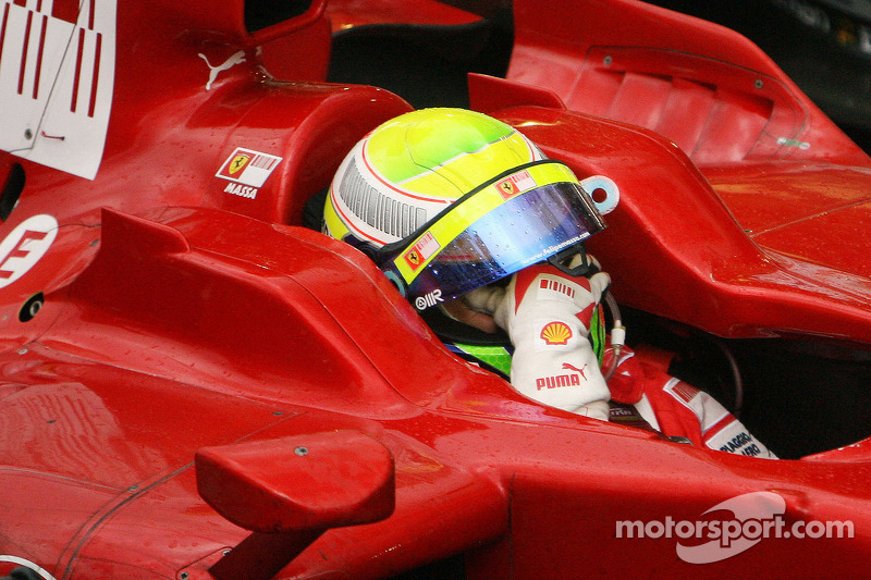 Race winner Felipe Massa