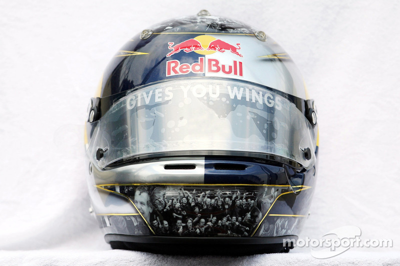 The, kask, Sebastian Vettel