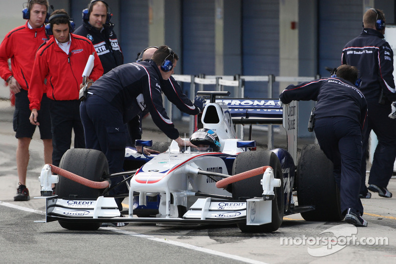 Nick Heidfeld, BMW Sauber F1 Team, interim 2009 Car