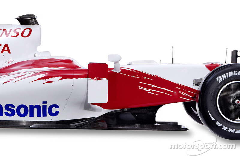 Detail of the new Toyota TF109