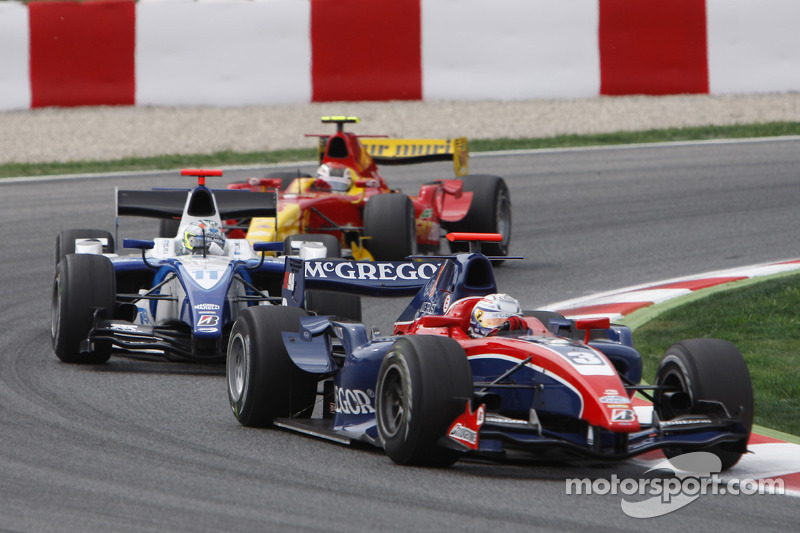 Giedo Van der Garde lidera a Sergio Pérez, Arden International