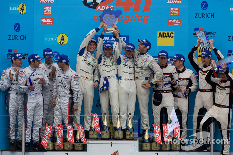 Podium: 1. Timo Bernhard, Marc Lieb, Romain Dumas, Marcel Tiemann; 2. Christian Abt, Jean-Francois H