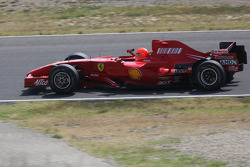 Michael Schumacher, Scuderia Ferrari, tests the F2007 in preparation for his comeback