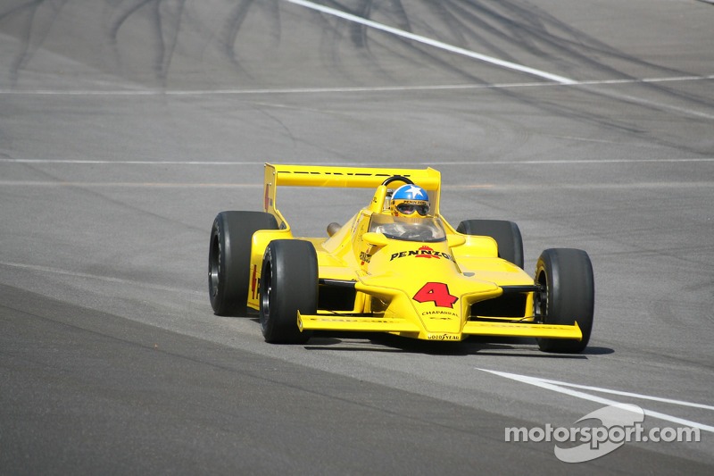 Johnny Rutherford enjoyed turning laps in Jim Hall's famous Pennzoil
