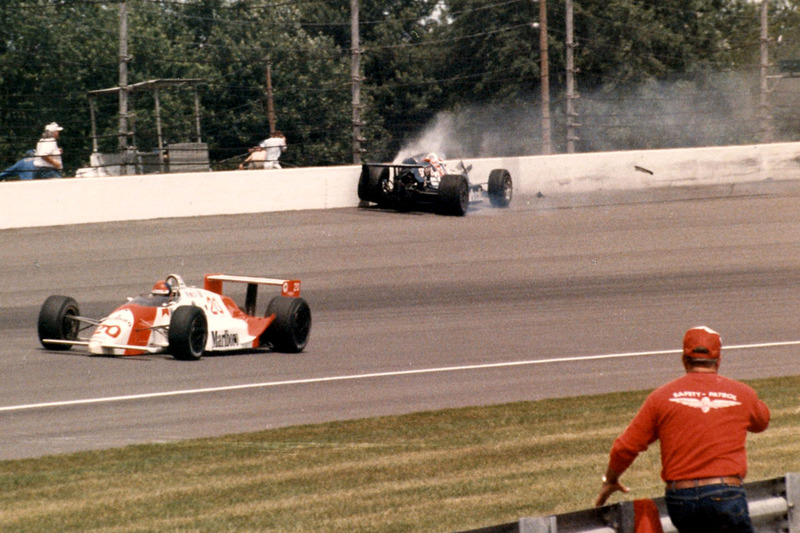 Der Crash von Al Unser Jr.