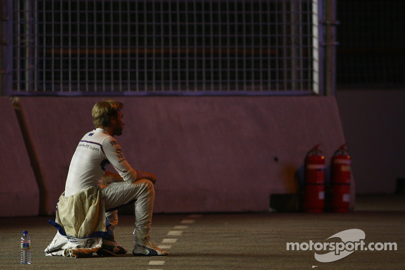 2009 - 20e tour : L'accrochage entre Adrian Sutil et Nick Heidfeld