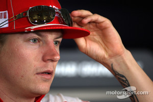 FIA press conference: Kimi Raikkonen, Scuderia Ferrari