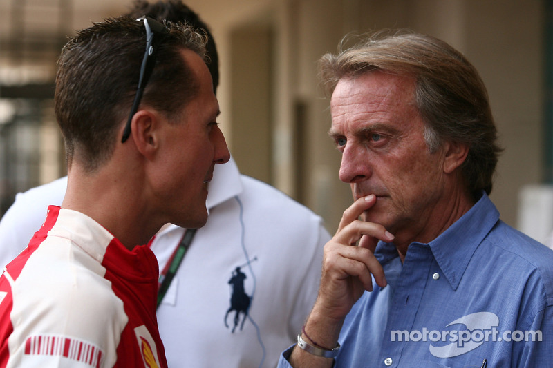 Michael Schumacher Piloto de pruebas, Scuderia Ferrari y Luca di Montezemolo, Scuderia Ferrari, Presidente de FIA y de Ferrari