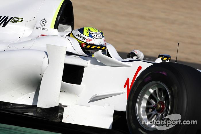 Marcus Ericsson, test ediyorfor BrawnGP
