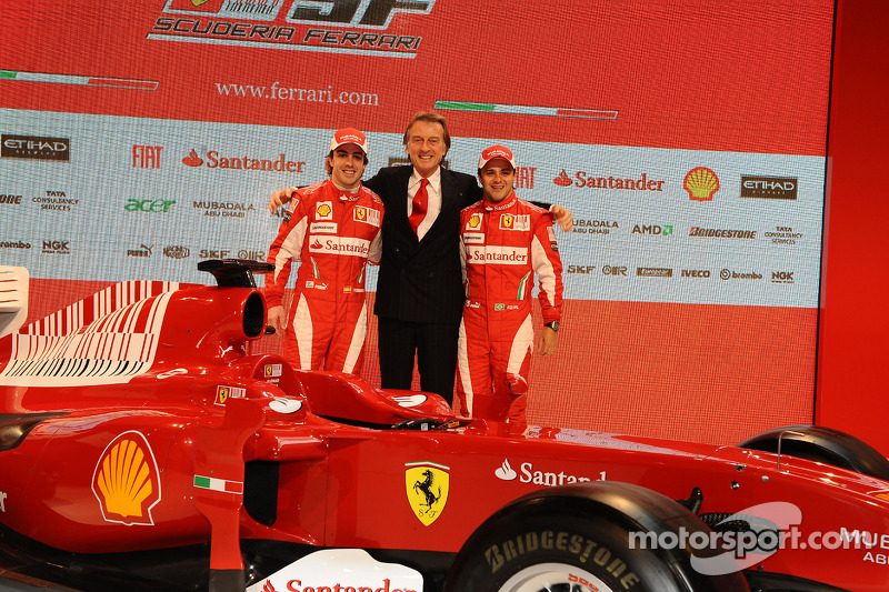 Felipe Massa, Luca di Montezemolo ve Fernando Alonso