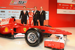 Nicolas Tombazis, Fernando Alonso, Aldo Costa, Luca Marmorini
