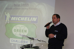 Conférence de presse LMS : Serge Grisin sur scène