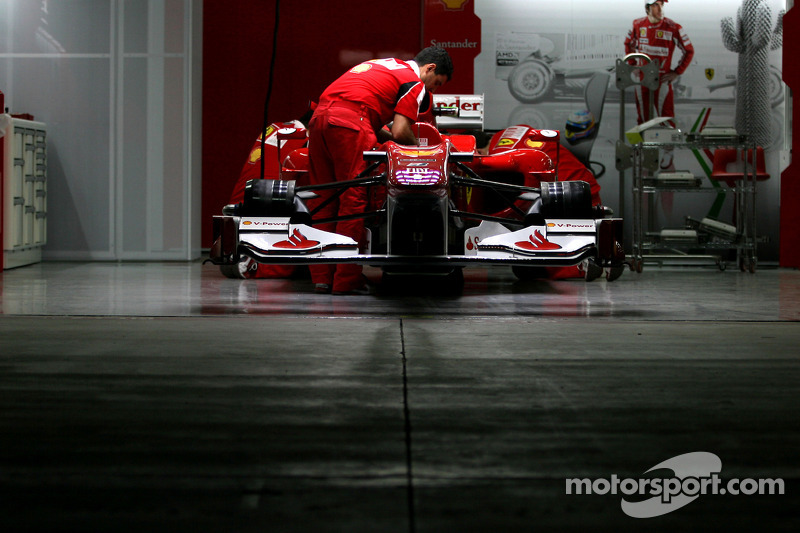 Бокси Ferrari: підготовка до гонки
