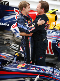 Sebastian Vettel, Red Bull Racing, Christian Horner, Red Bull Racing, Sporting Director