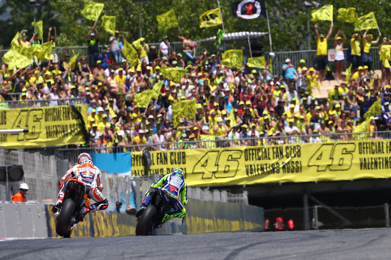 Valentino Rossi, Yamaha Factory Racing, Marc Márquez, Repsol Honda Team