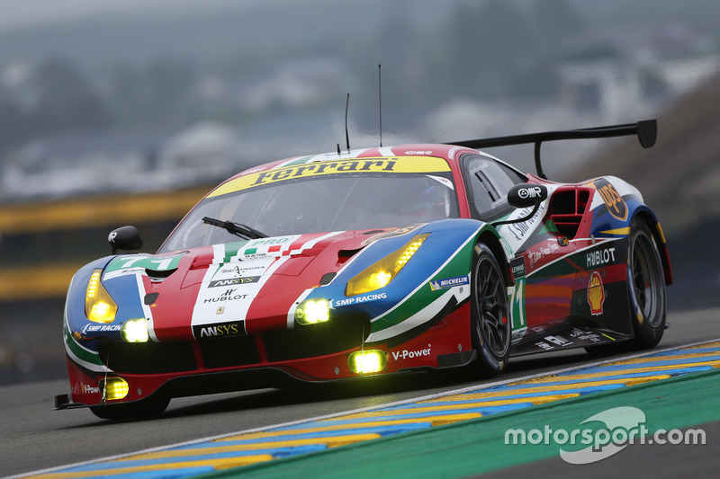 6. LMGTE-Pro: #71 AF Corse, Ferrari 488 GTE