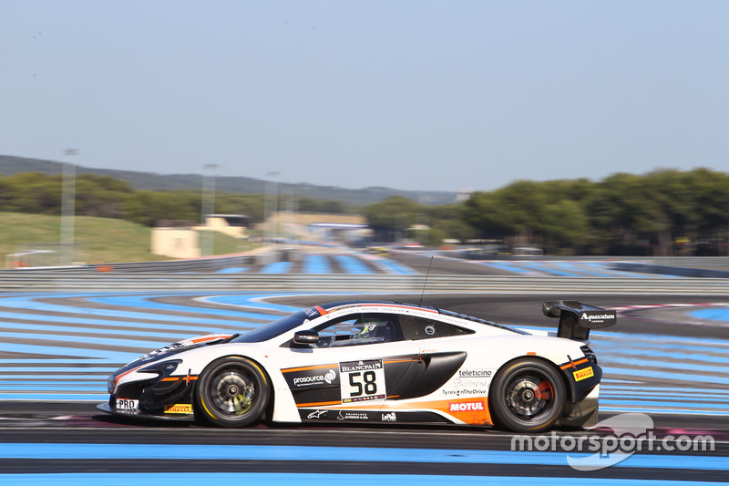 Blancpain Endurance: Garage 59, McLaren 650S GT3